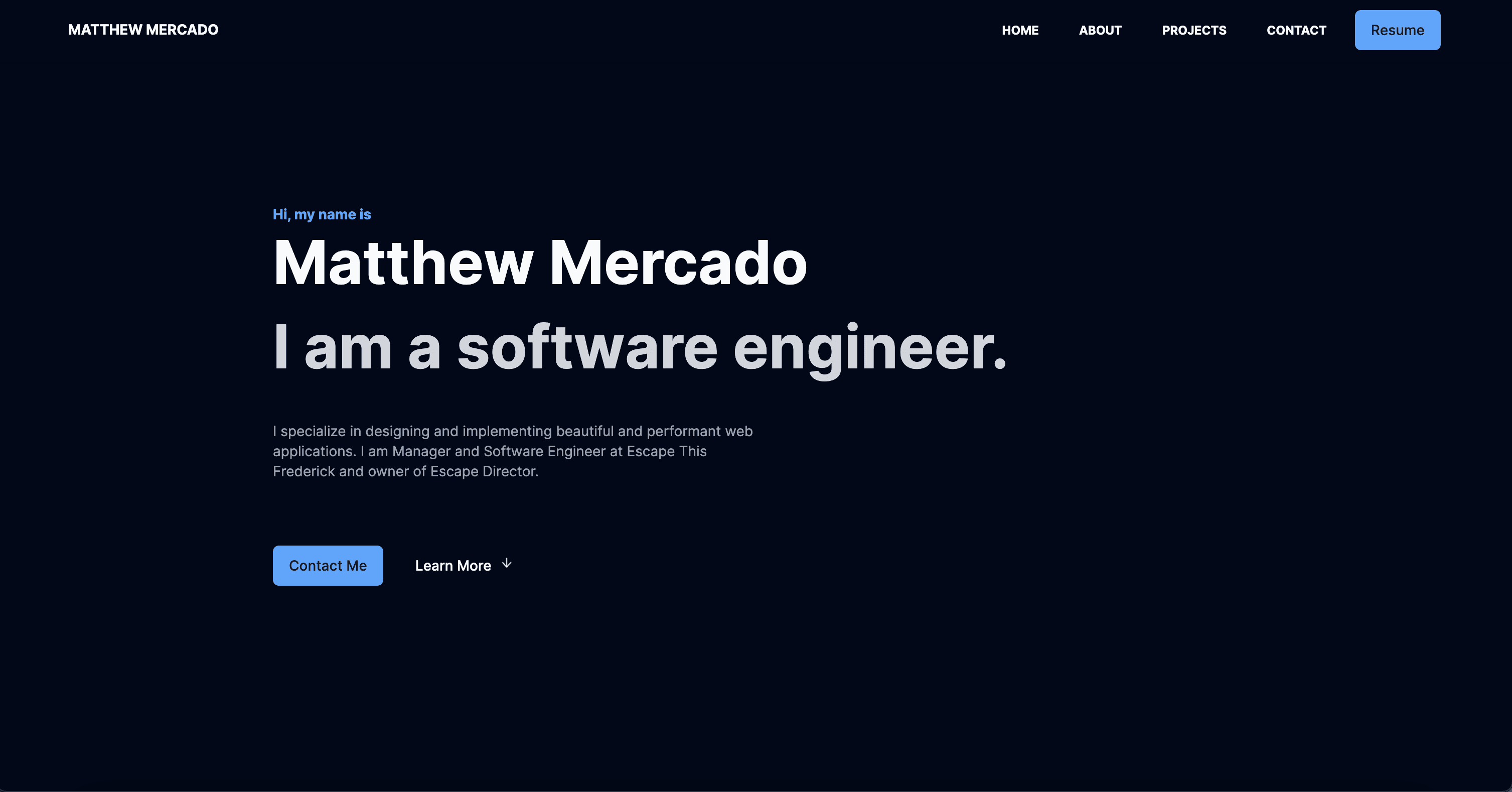 Portfolio Site